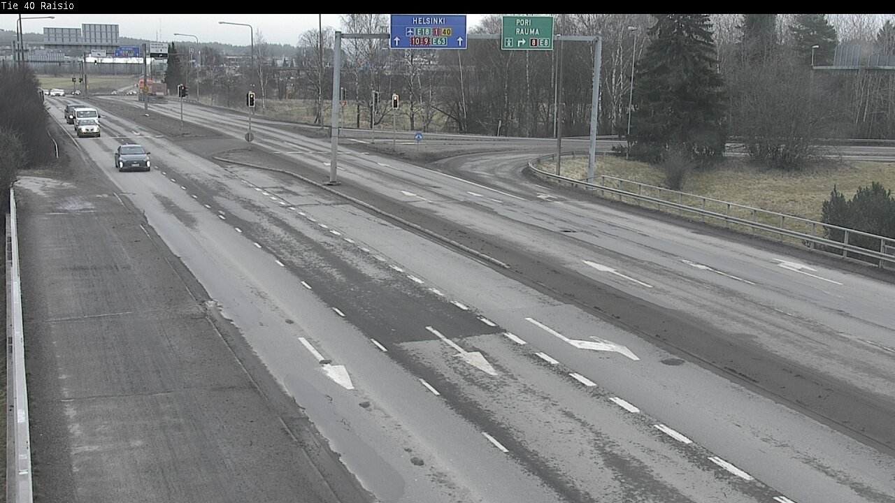 Weather Camera Image Väg 40 Reso, Raisio, Varsinais-Suomi