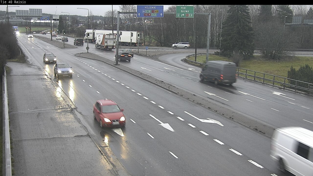Weather Camera Image Väg 40 Reso, Raisio, Varsinais-Suomi