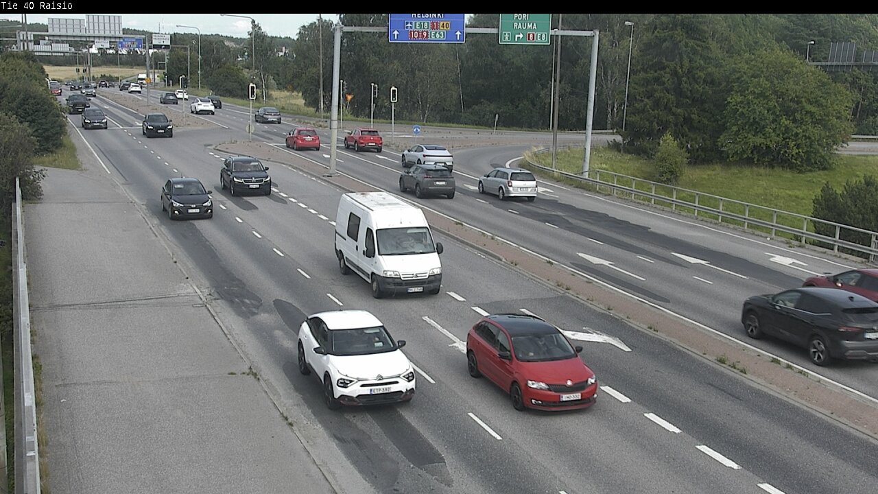 Weather Camera Image Väg 40 Reso, Raisio, Varsinais-Suomi