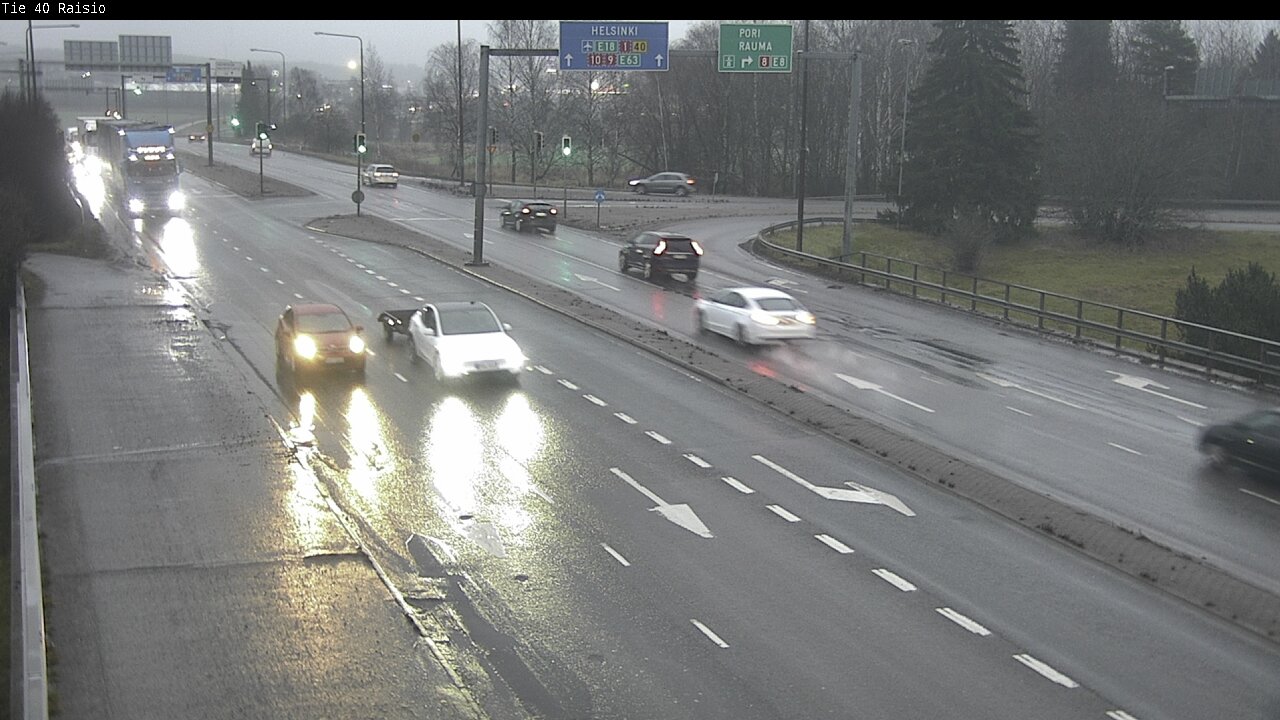 Weather Camera Image Väg 40 Reso, Raisio, Varsinais-Suomi