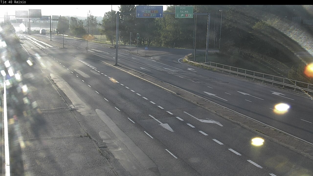 Weather Camera Image Road 40 Raisio, Raisio, Varsinais-Suomi