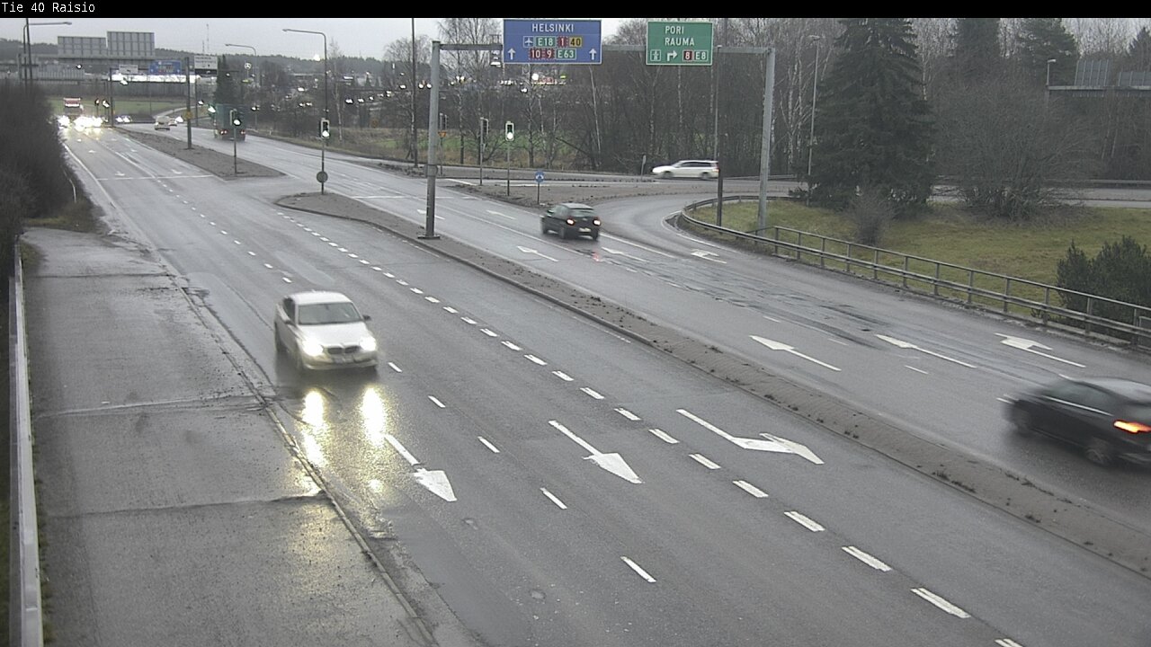 Weather Camera Image Väg 40 Reso, Raisio, Varsinais-Suomi