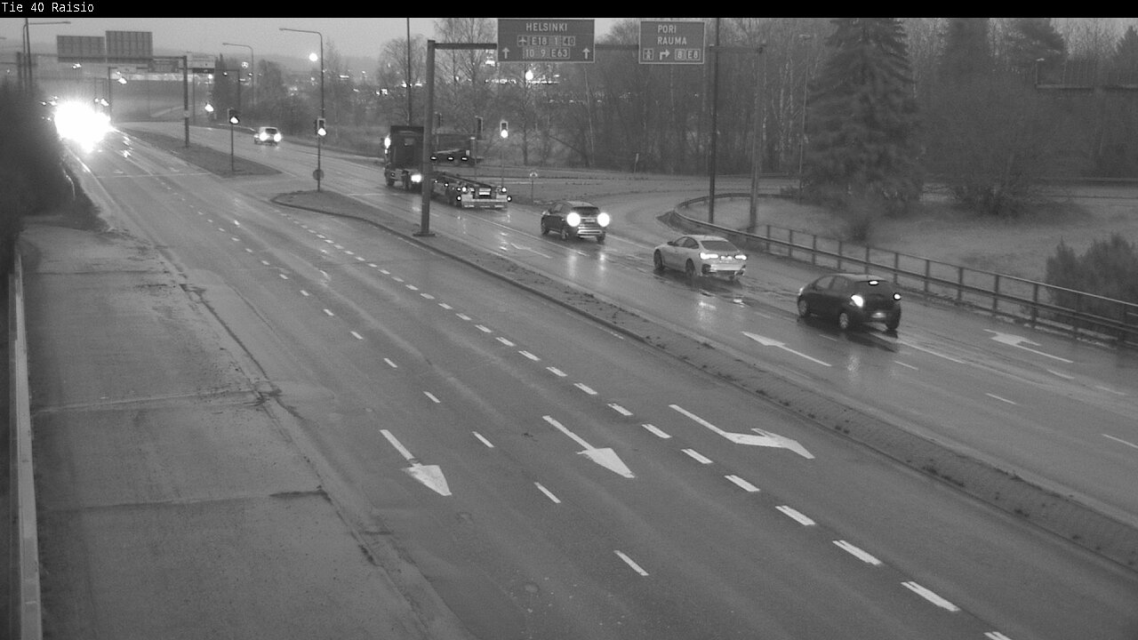 Weather Camera Image Väg 40 Reso, Raisio, Varsinais-Suomi