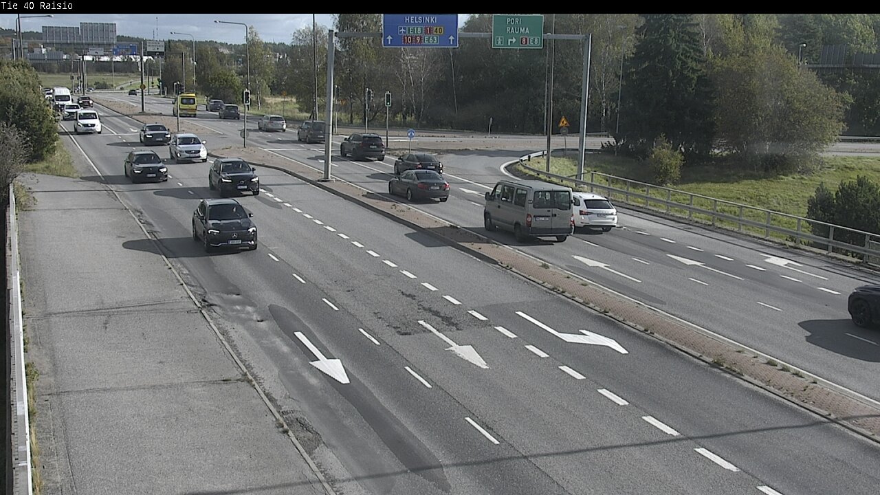 Weather Camera Image Road 40 Raisio, Raisio, Varsinais-Suomi
