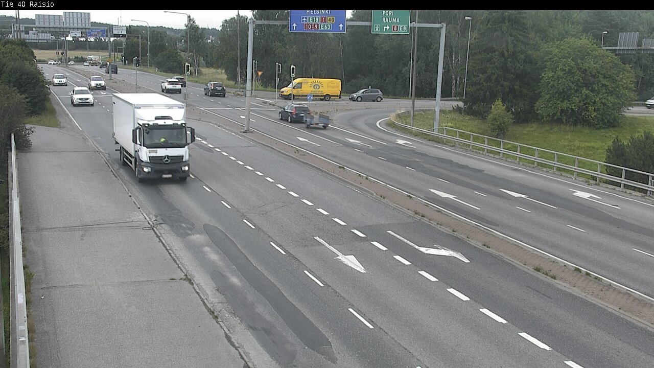 Weather Camera Image Väg 40 Reso, Raisio, Varsinais-Suomi