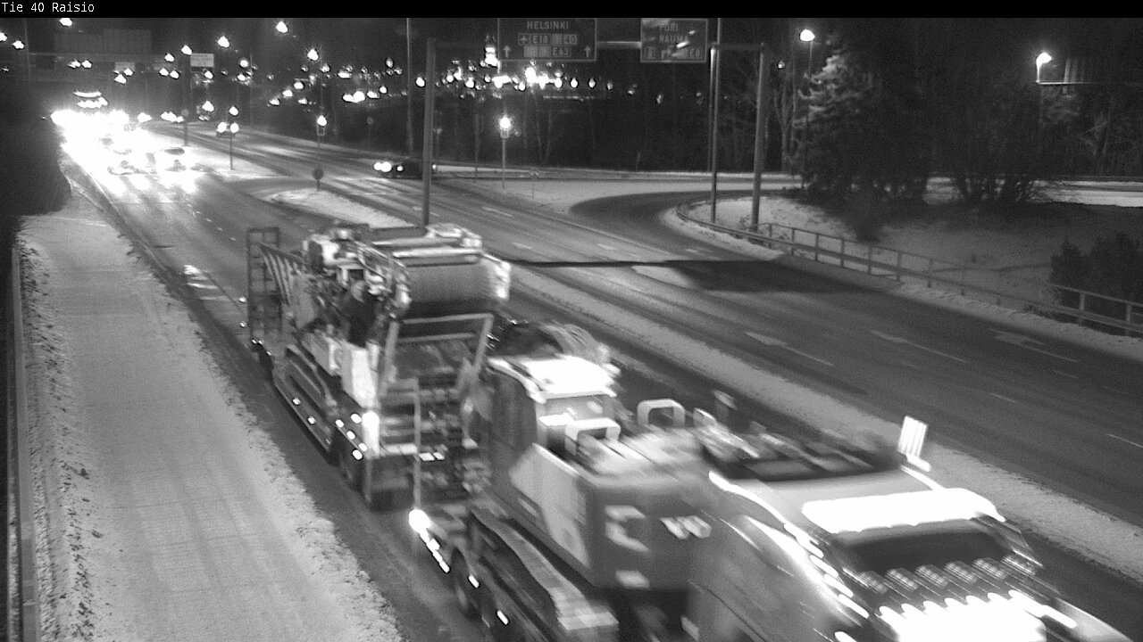 Weather Camera Image Road 40 Raisio, Raisio, Varsinais-Suomi