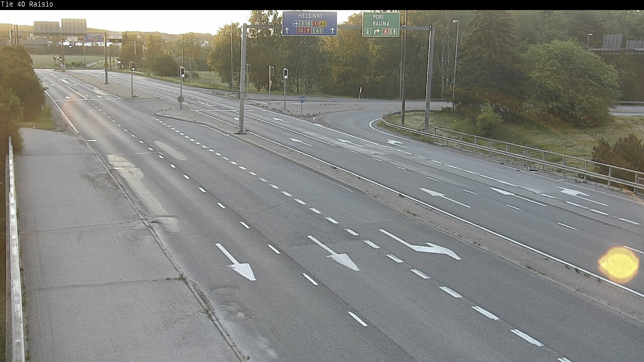 Weather Camera Image Road 40 Raisio, Raisio, Varsinais-Suomi