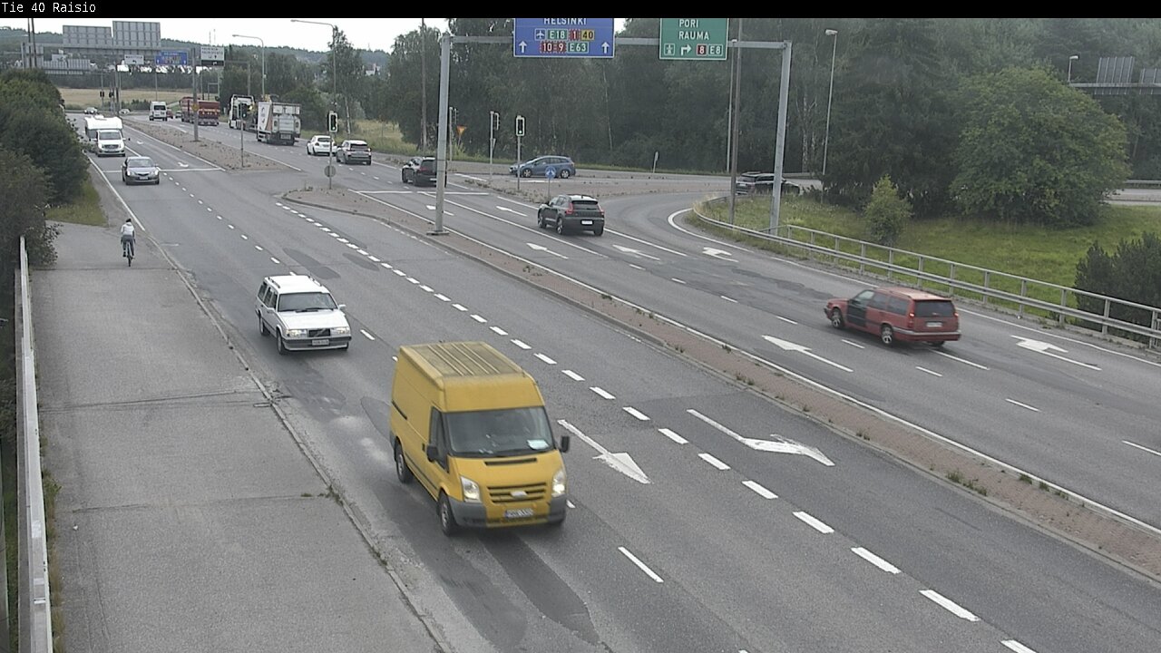 Weather Camera Image Väg 40 Reso, Raisio, Varsinais-Suomi