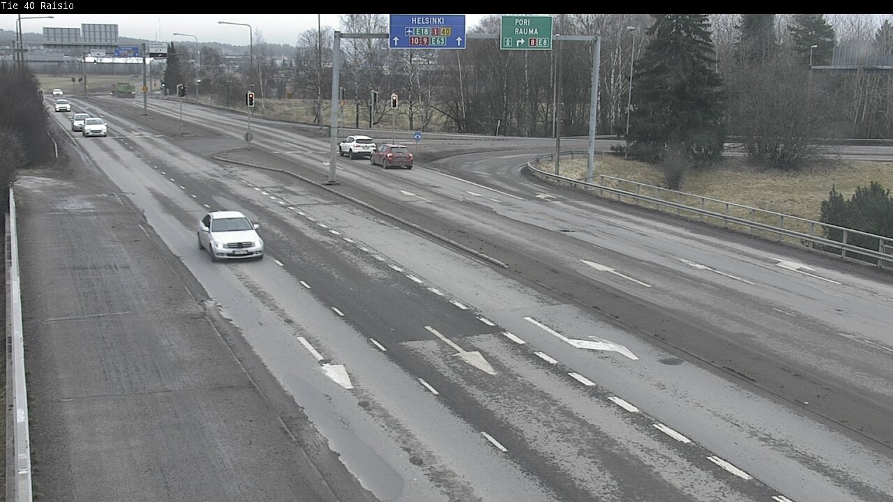 Weather Camera Image Väg 40 Reso, Raisio, Varsinais-Suomi