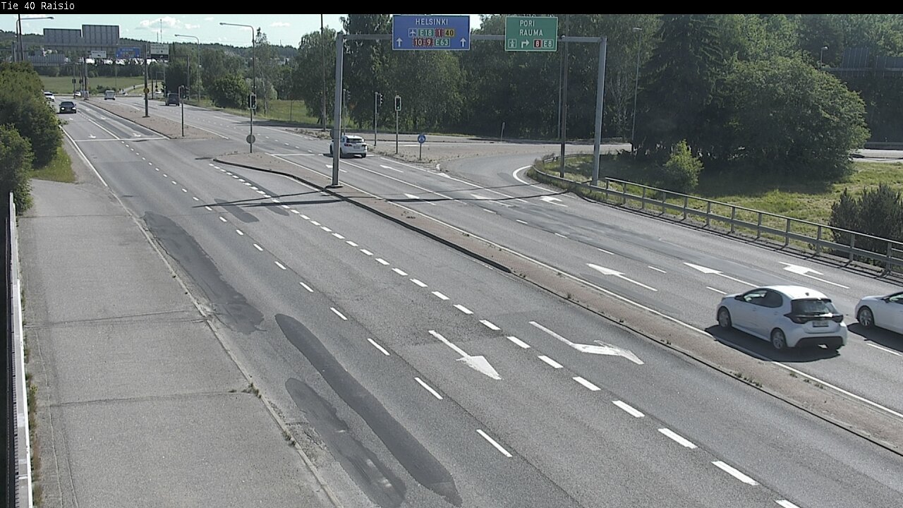 Weather Camera Image Road 40 Raisio, Raisio, Varsinais-Suomi