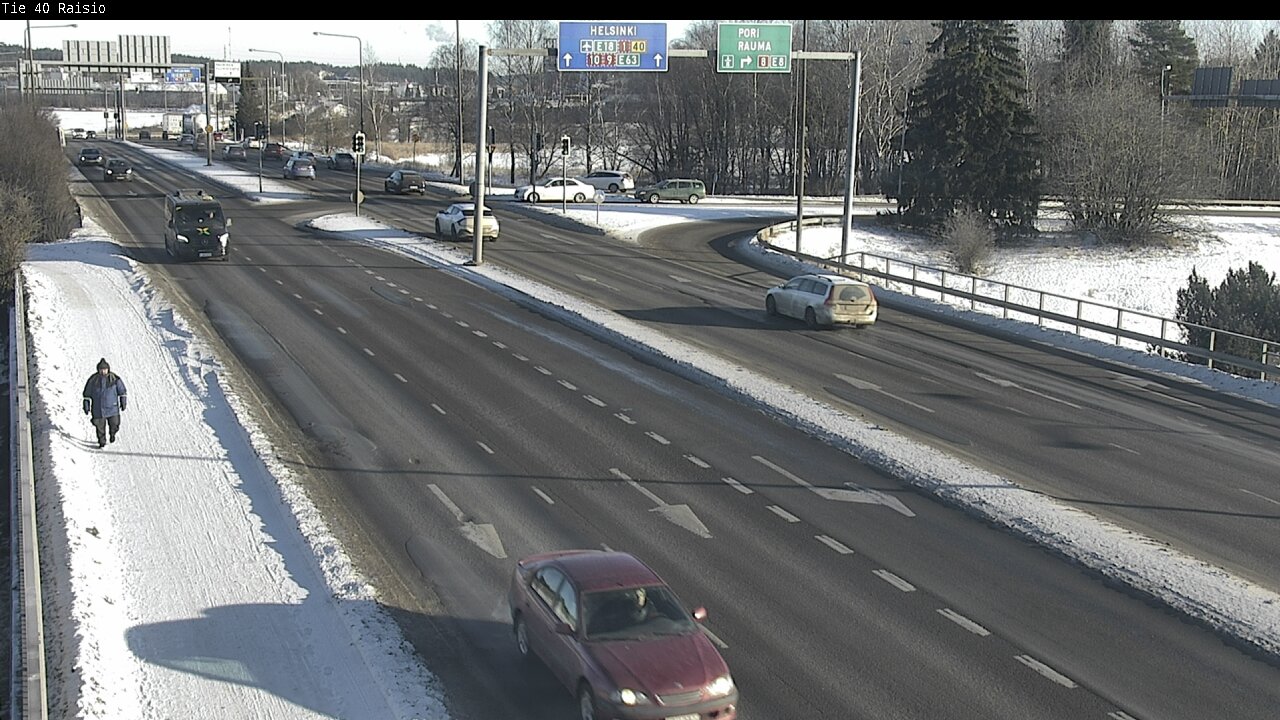 Weather Camera Image Road 40 Raisio, Raisio, Varsinais-Suomi
