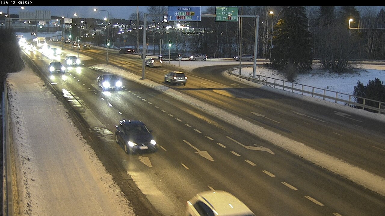 Weather Camera Image Road 40 Raisio, Raisio, Varsinais-Suomi