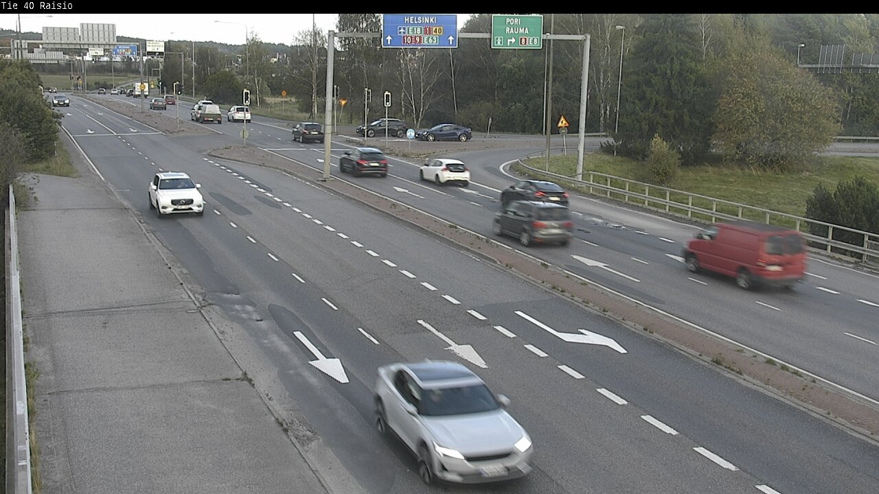 Weather Camera Image Väg 40 Reso, Raisio, Varsinais-Suomi