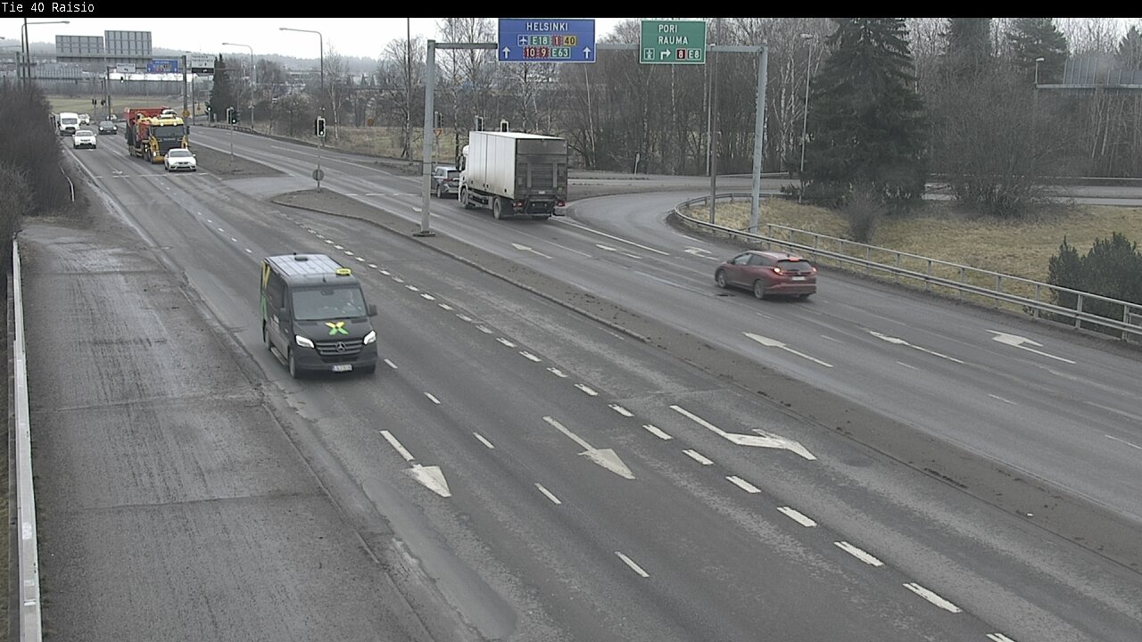 Weather Camera Image Road 40 Raisio, Raisio, Varsinais-Suomi