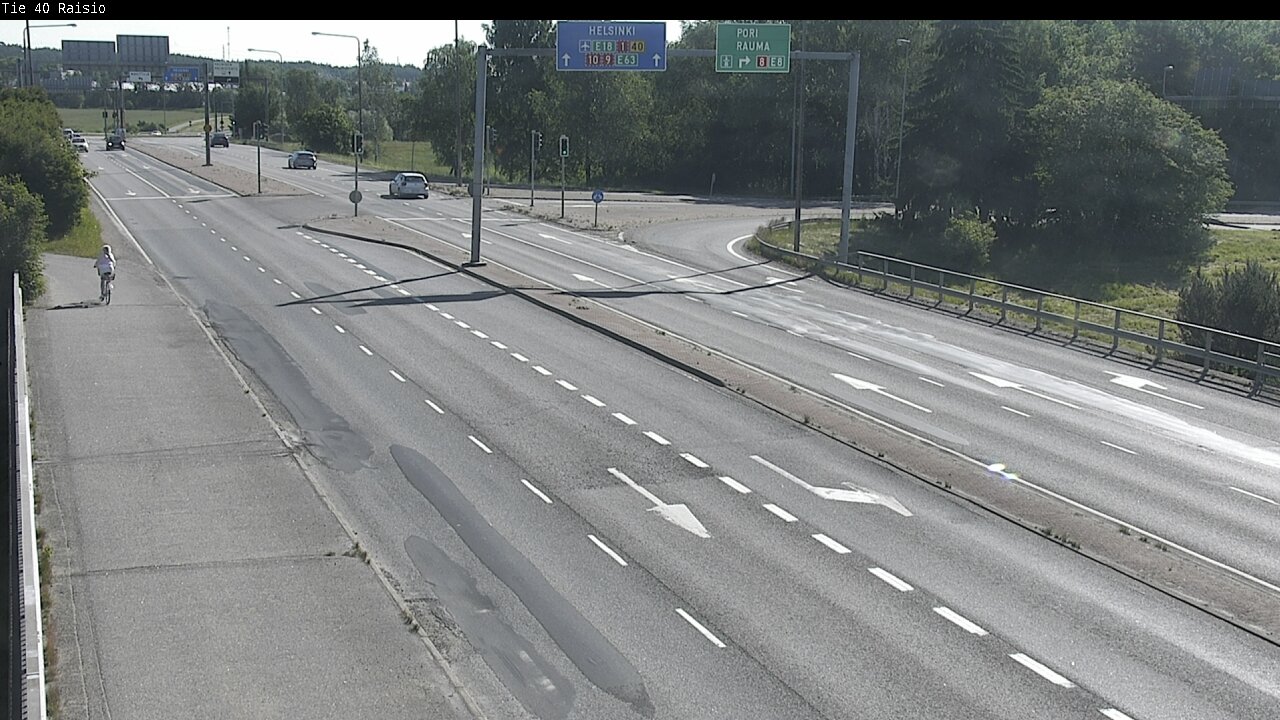 Weather Camera Image Road 40 Raisio, Raisio, Varsinais-Suomi