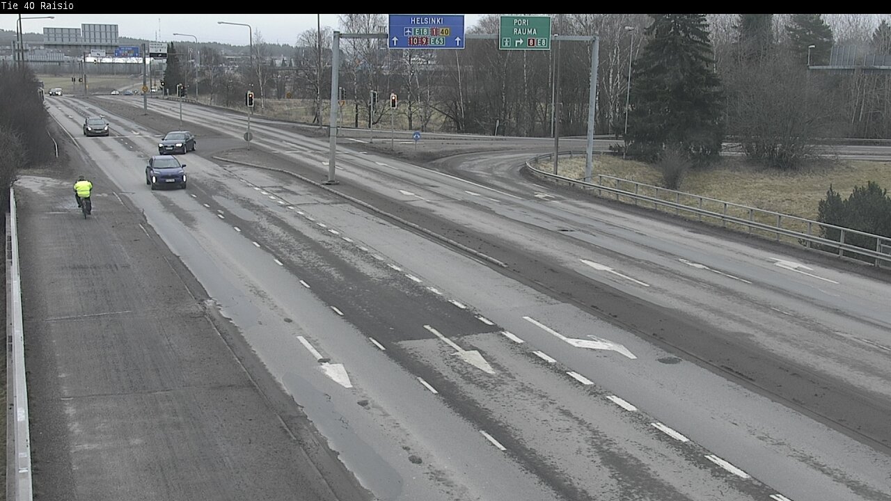 Weather Camera Image Väg 40 Reso, Raisio, Varsinais-Suomi