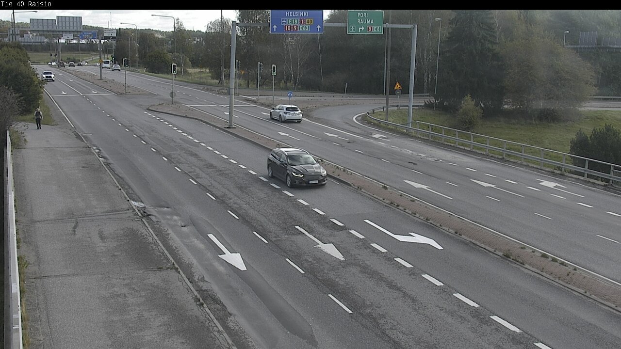 Weather Camera Image Road 40 Raisio, Raisio, Varsinais-Suomi