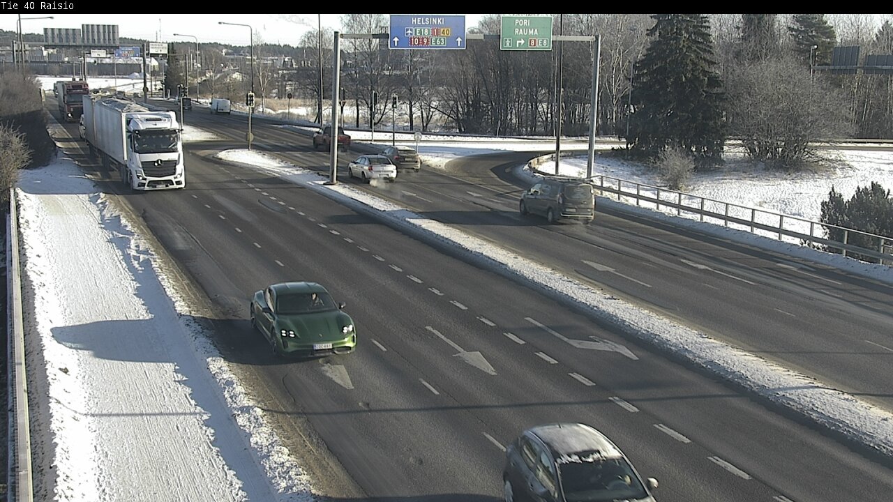 Weather Camera Image Road 40 Raisio, Raisio, Varsinais-Suomi