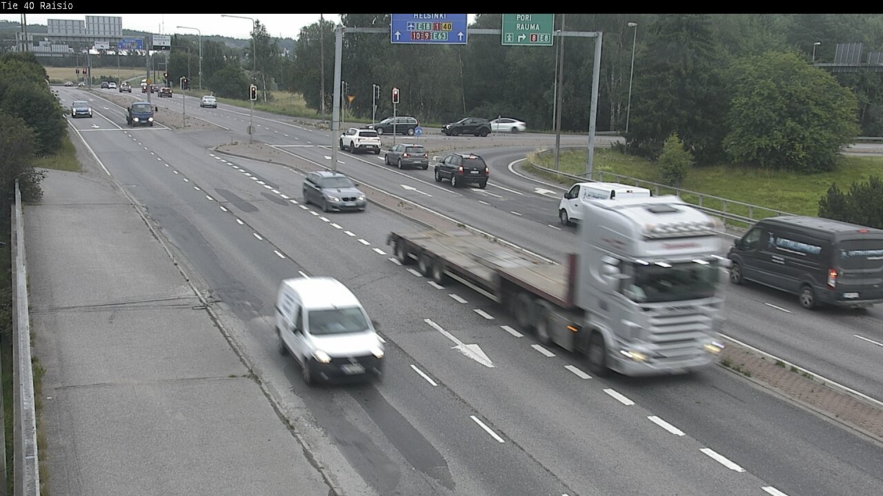 Weather Camera Image Väg 40 Reso, Raisio, Varsinais-Suomi
