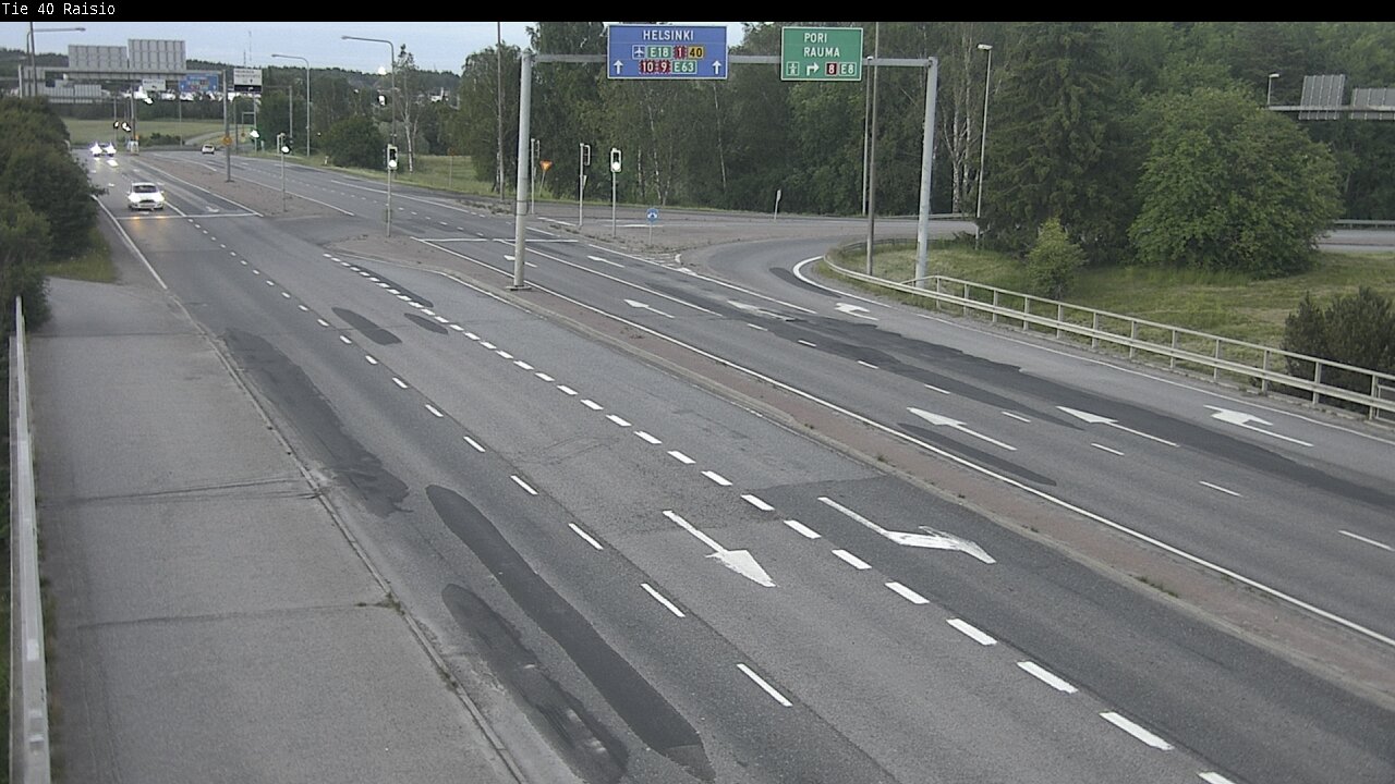 Weather Camera Image Road 40 Raisio, Raisio, Varsinais-Suomi
