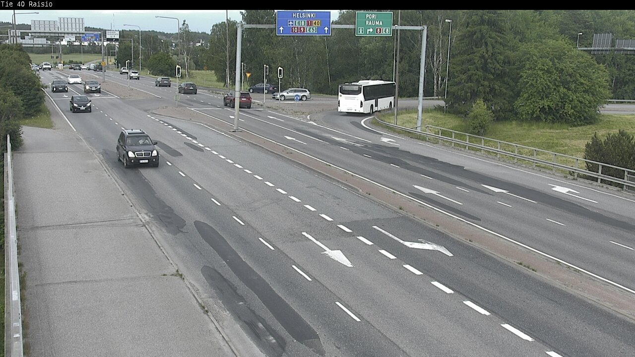 Weather Camera Image Road 40 Raisio, Raisio, Varsinais-Suomi