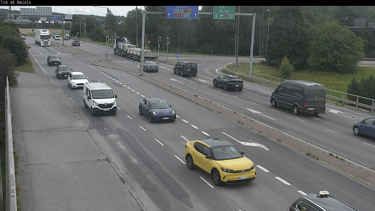 Weather Camera Image Road 40 Raisio, Raisio, Varsinais-Suomi