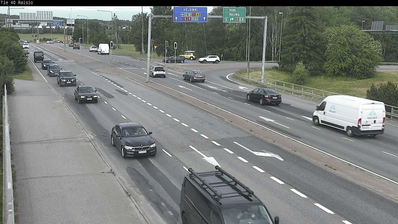 Weather Camera Image Road 40 Raisio, Raisio, Varsinais-Suomi