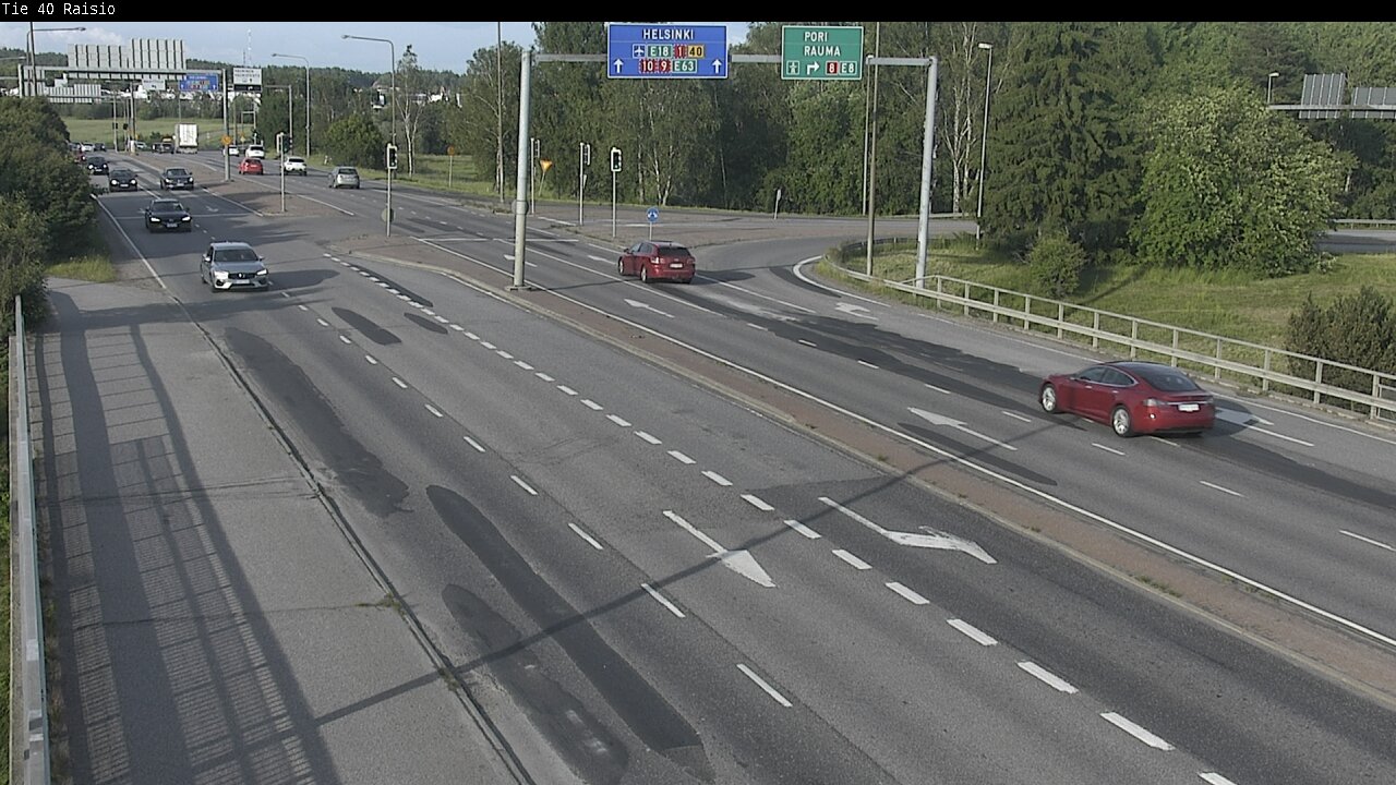 Kelikamerat Kuva Tie 40 Raisio, Raisio, Varsinais-Suomi