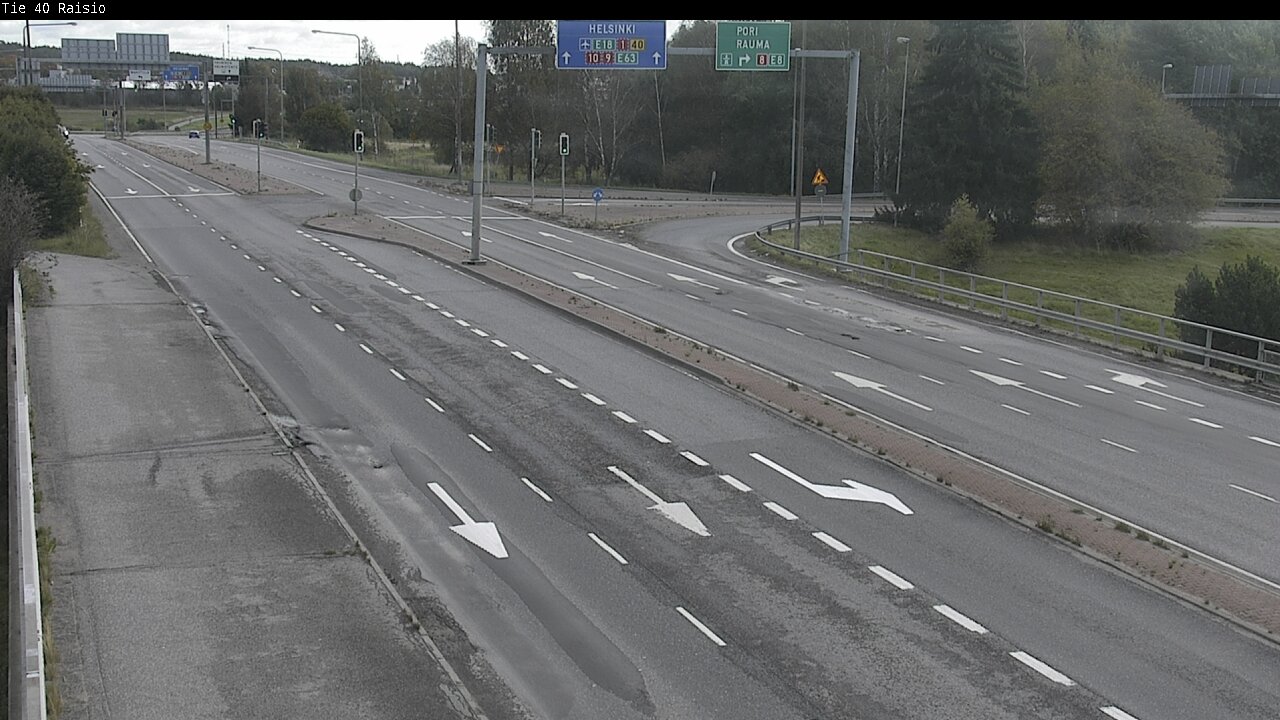 Weather Camera Image Road 40 Raisio, Raisio, Varsinais-Suomi