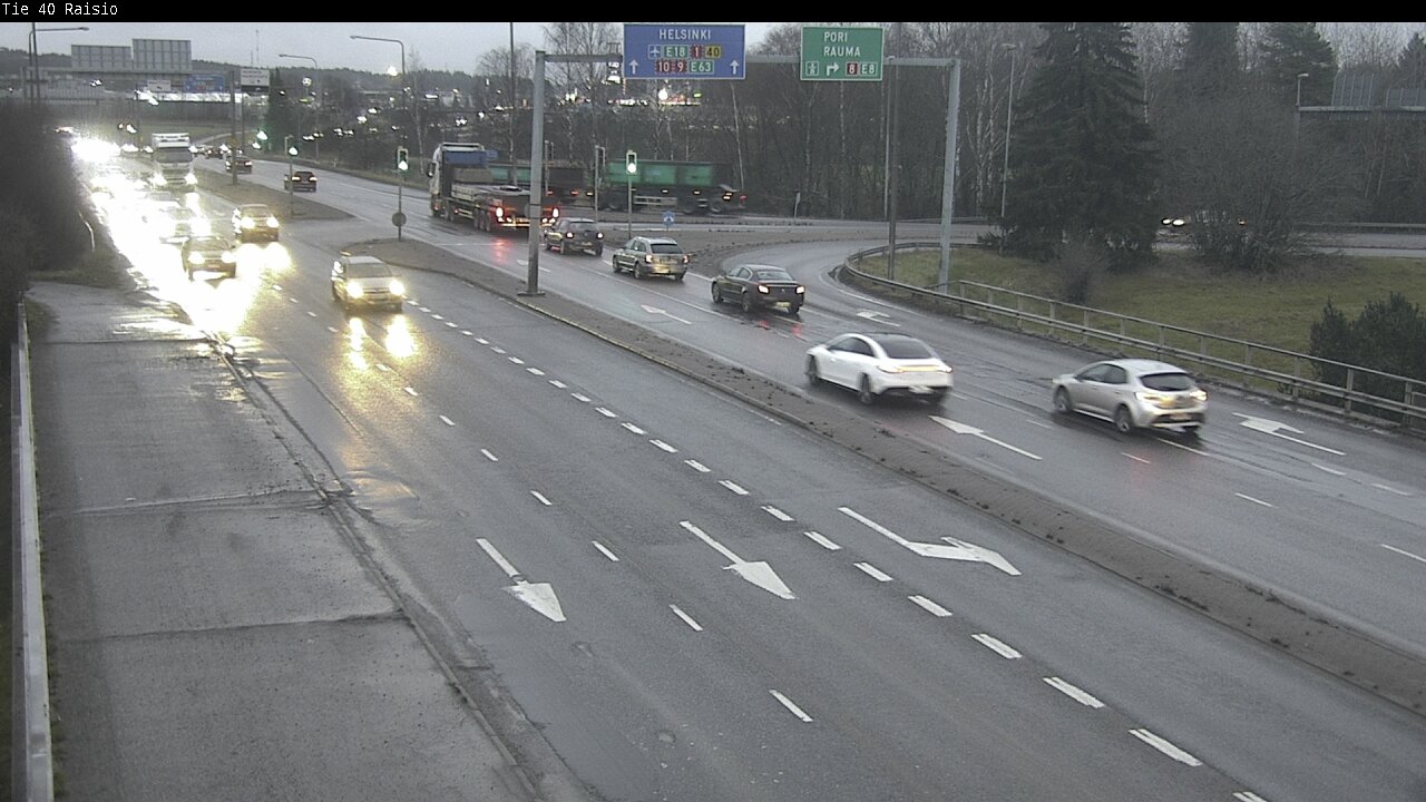 Weather Camera Image Väg 40 Reso, Raisio, Varsinais-Suomi