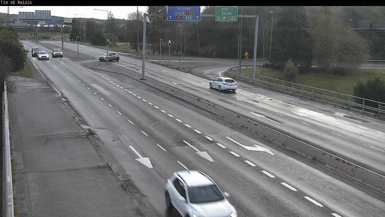 Weather Camera Image Road 40 Raisio, Raisio, Varsinais-Suomi