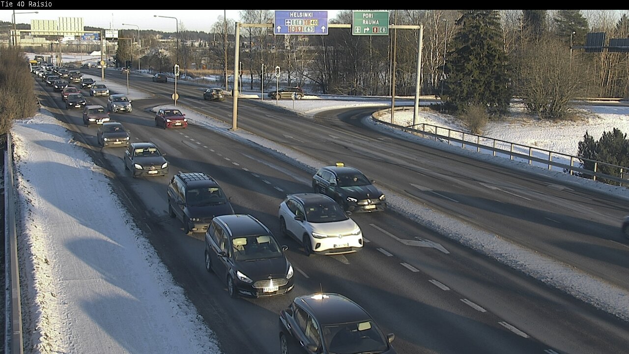 Weather Camera Image Road 40 Raisio, Raisio, Varsinais-Suomi