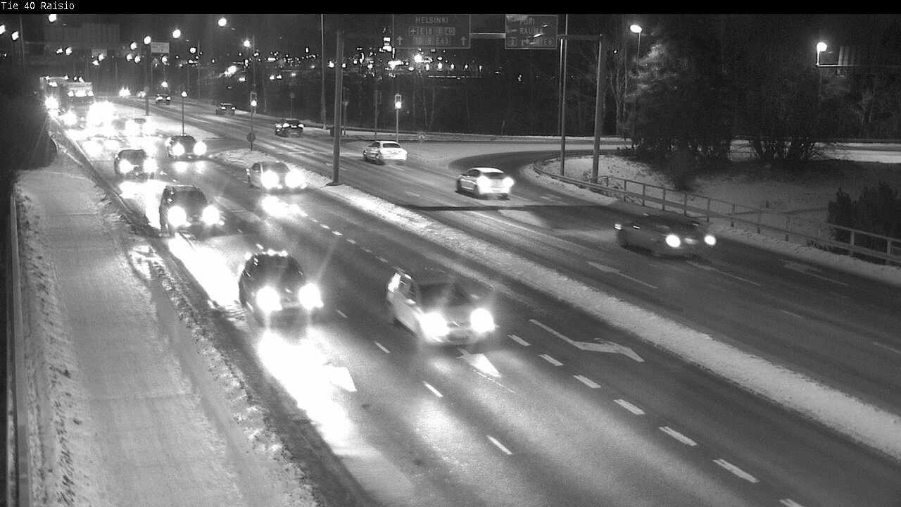 Weather Camera Image Road 40 Raisio, Raisio, Varsinais-Suomi