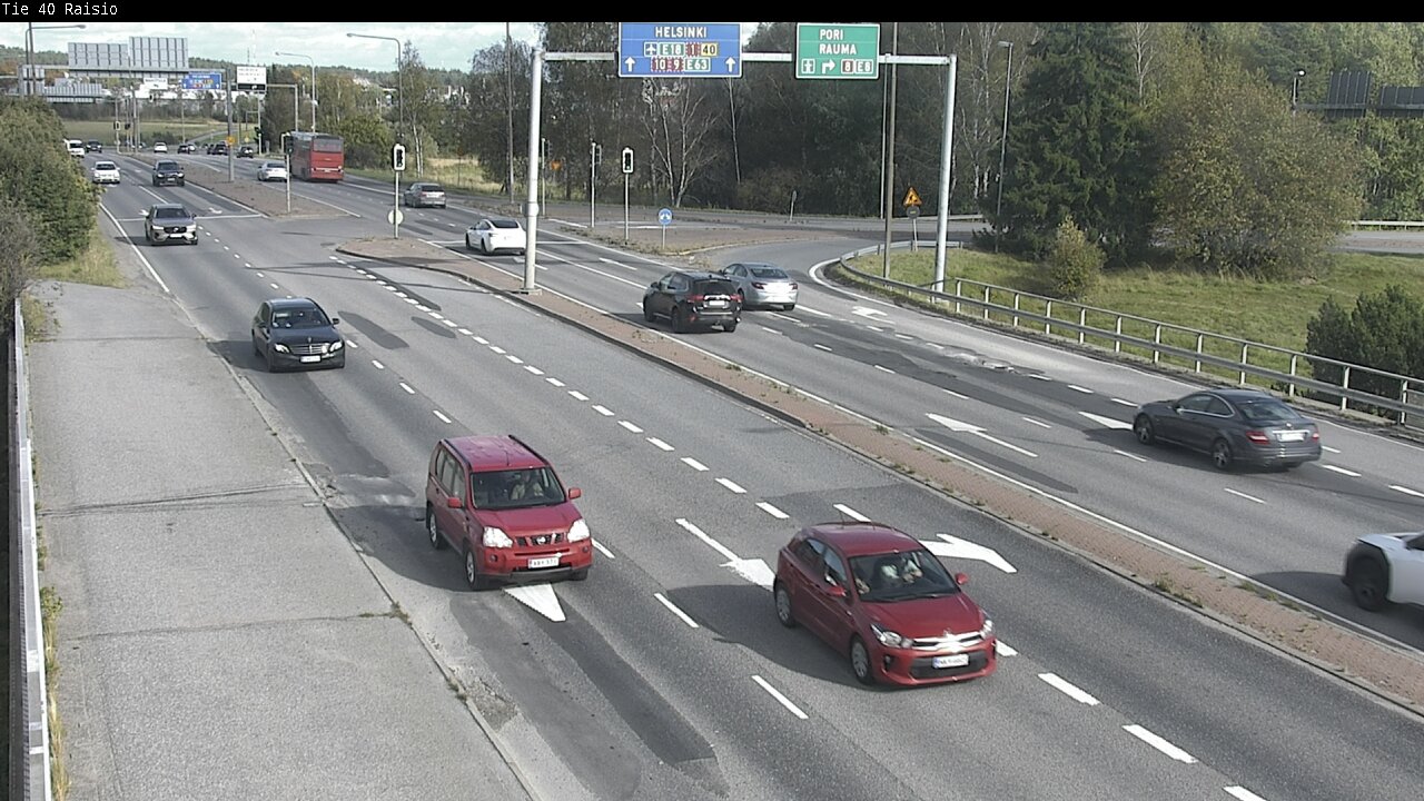 Weather Camera Image Väg 40 Reso, Raisio, Varsinais-Suomi