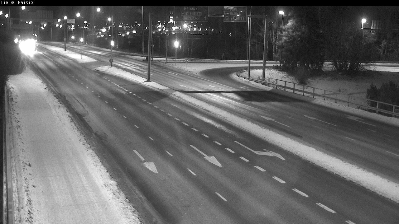 Weather Camera Image Road 40 Raisio, Raisio, Varsinais-Suomi