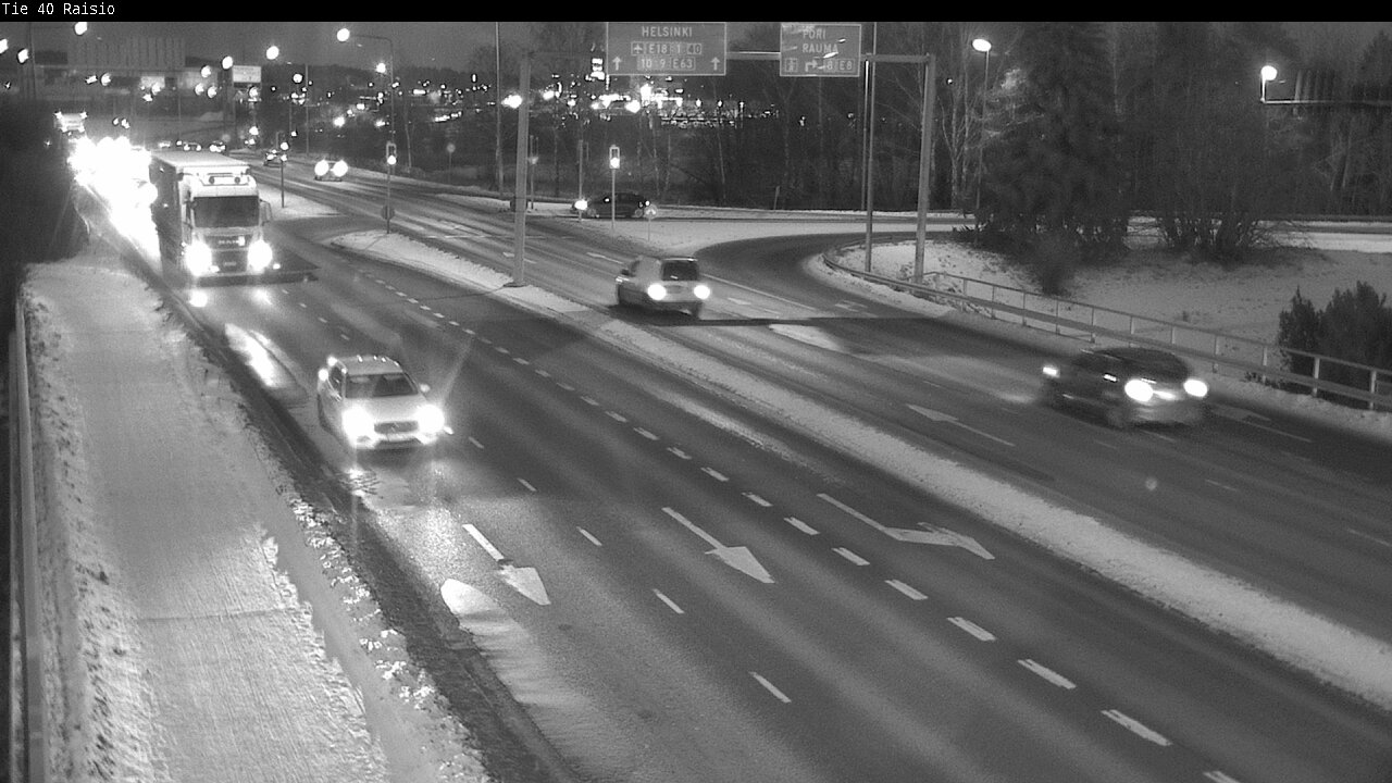 Weather Camera Image Road 40 Raisio, Raisio, Varsinais-Suomi