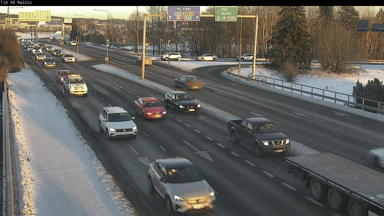 Weather Camera Image Road 40 Raisio, Raisio, Varsinais-Suomi
