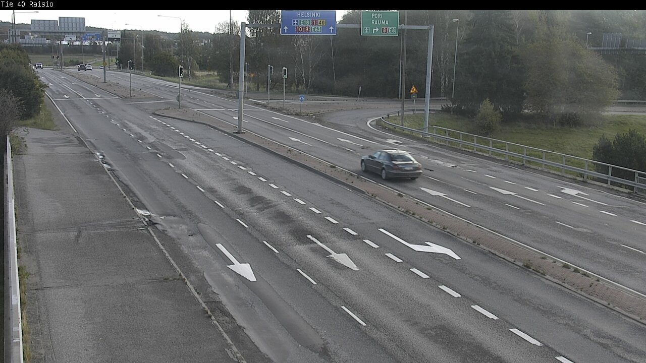 Weather Camera Image Road 40 Raisio, Raisio, Varsinais-Suomi