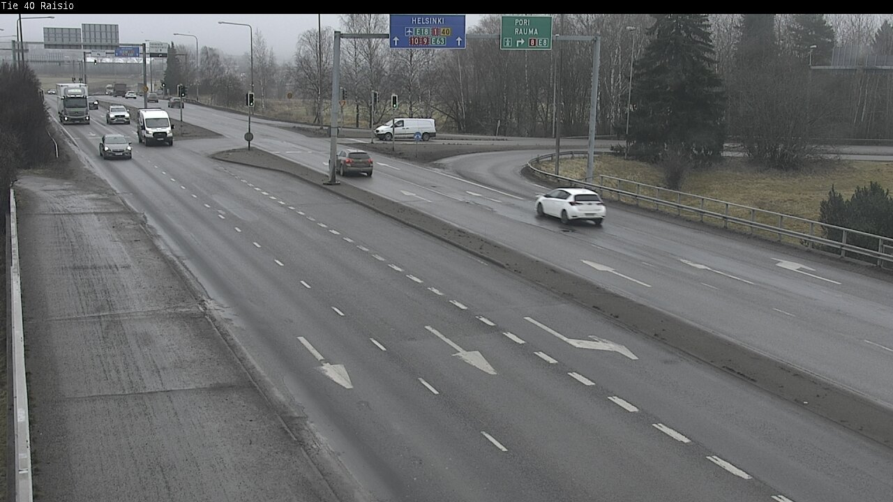 Weather Camera Image Road 40 Raisio, Raisio, Varsinais-Suomi