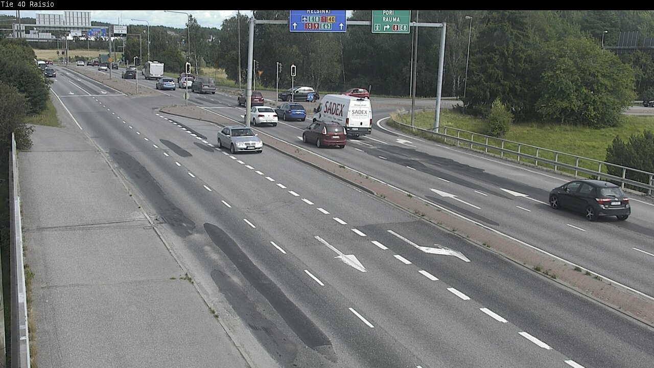 Kelikamerat Kuva Tie 40 Raisio, Raisio, Varsinais-Suomi