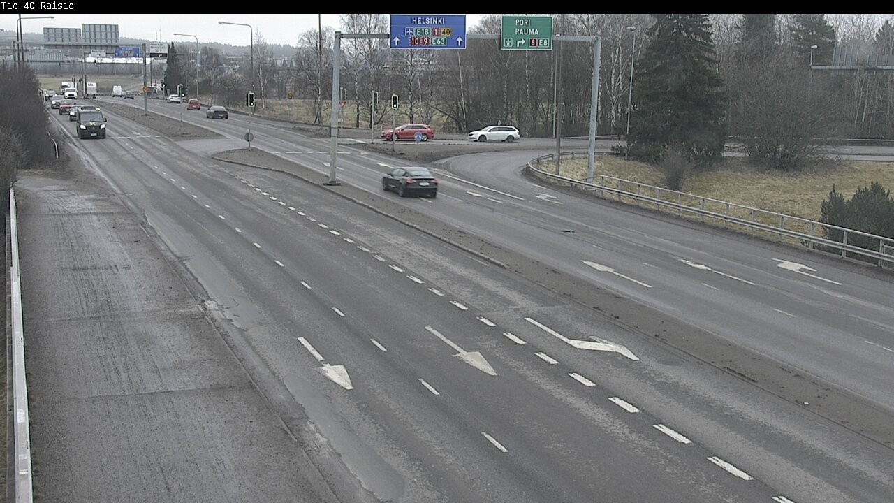 Weather Camera Image Väg 40 Reso, Raisio, Varsinais-Suomi