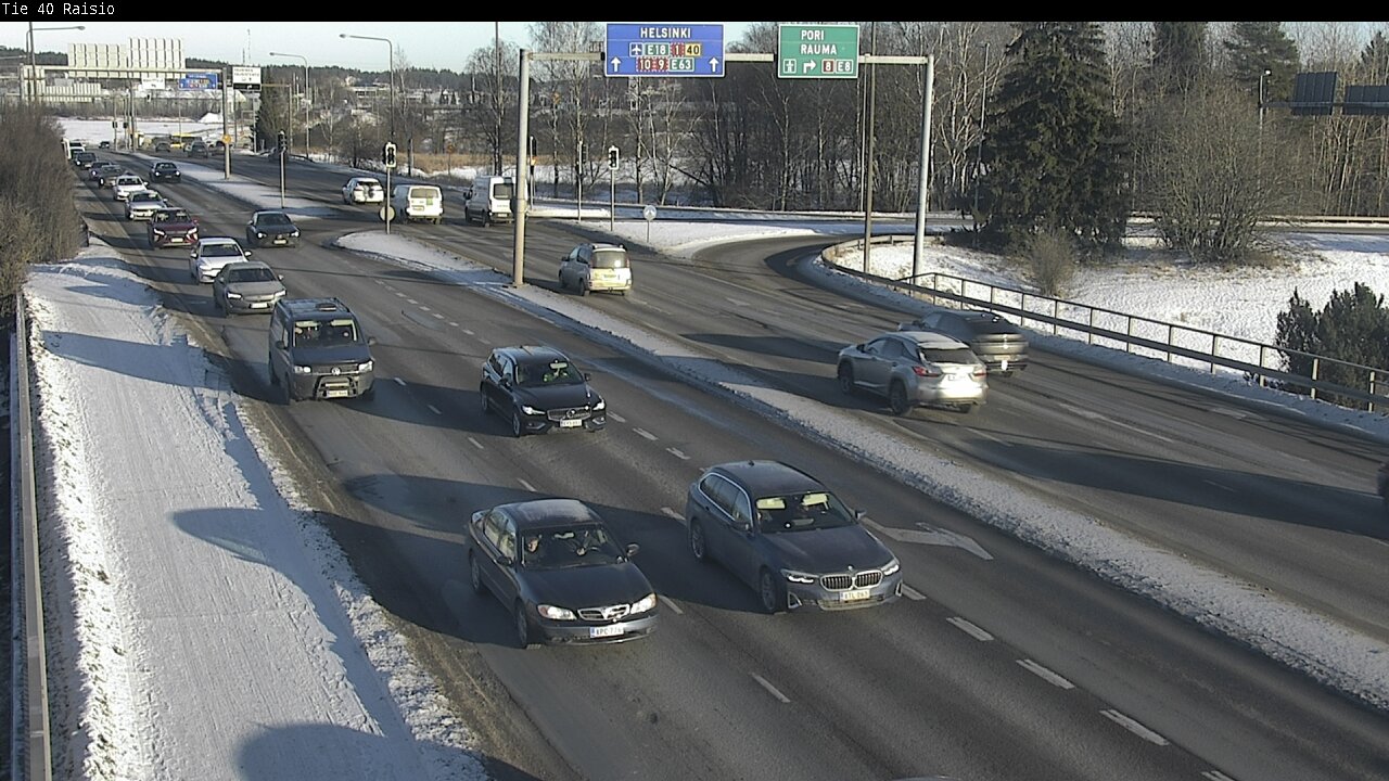 Weather Camera Image Road 40 Raisio, Raisio, Varsinais-Suomi
