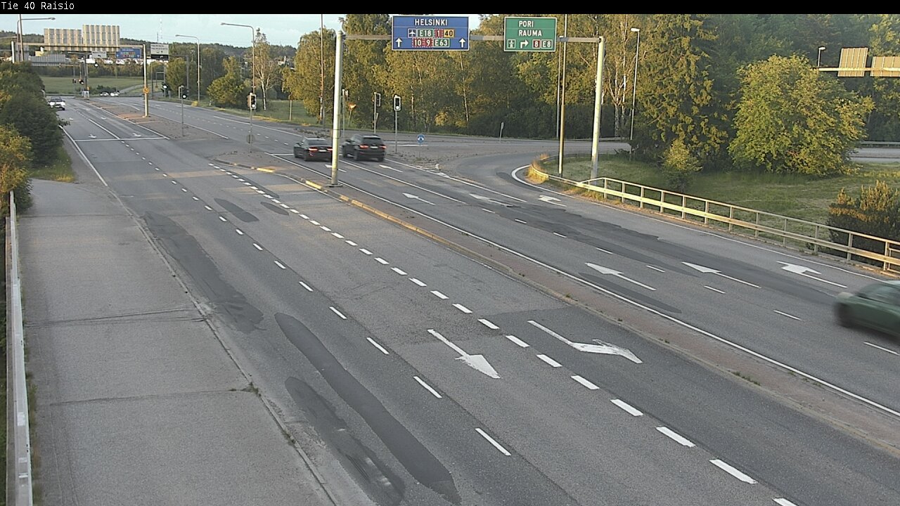Weather Camera Image Road 40 Raisio, Raisio, Varsinais-Suomi