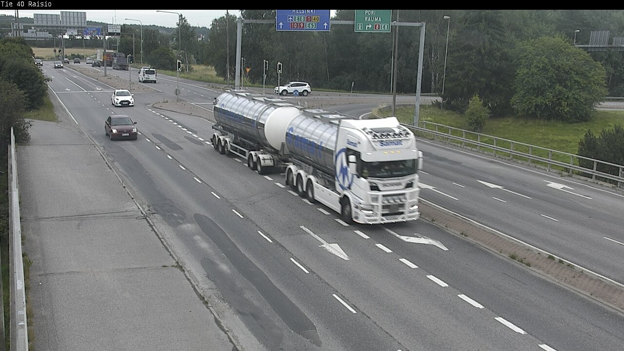 Weather Camera Image Väg 40 Reso, Raisio, Varsinais-Suomi