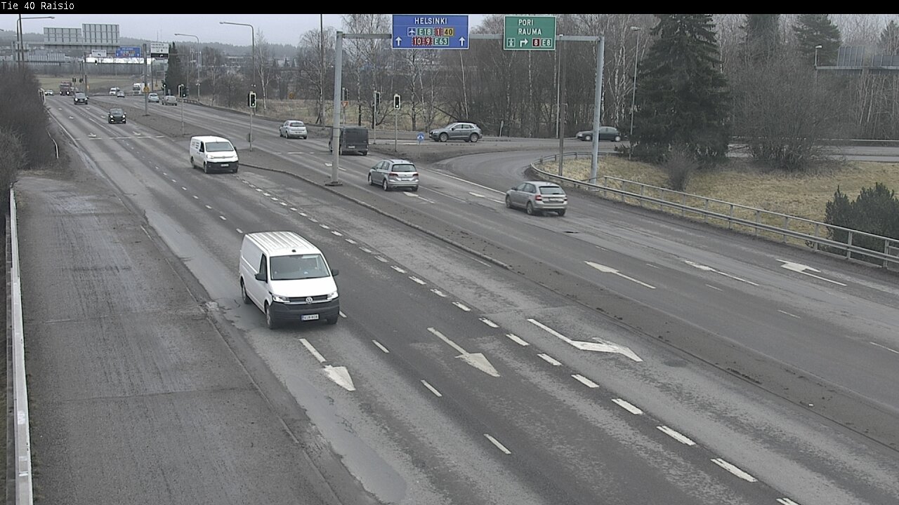 Weather Camera Image Väg 40 Reso, Raisio, Varsinais-Suomi
