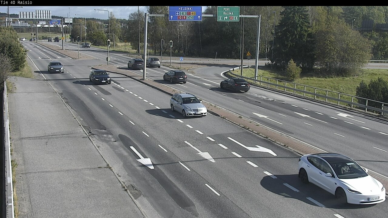 Weather Camera Image Road 40 Raisio, Raisio, Varsinais-Suomi