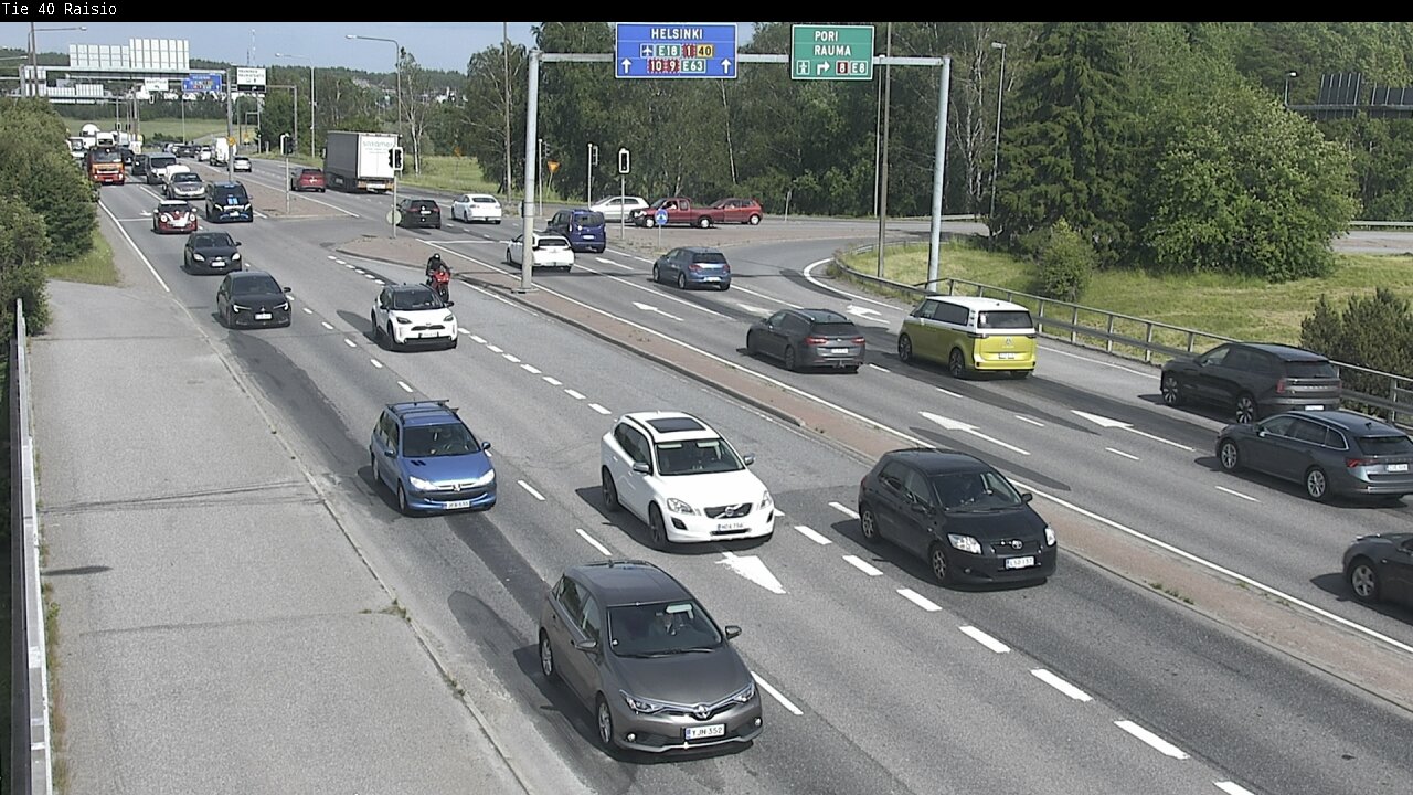 Weather Camera Image Road 40 Raisio, Raisio, Varsinais-Suomi