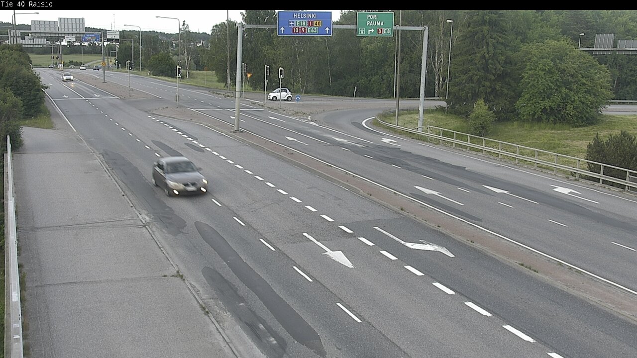 Weather Camera Image Road 40 Raisio, Raisio, Varsinais-Suomi
