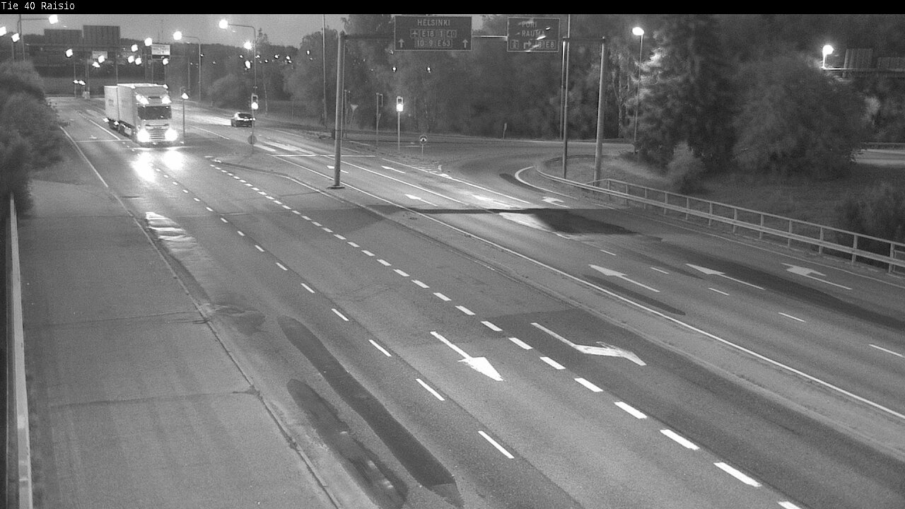 Weather Camera Image Road 40 Raisio, Raisio, Varsinais-Suomi