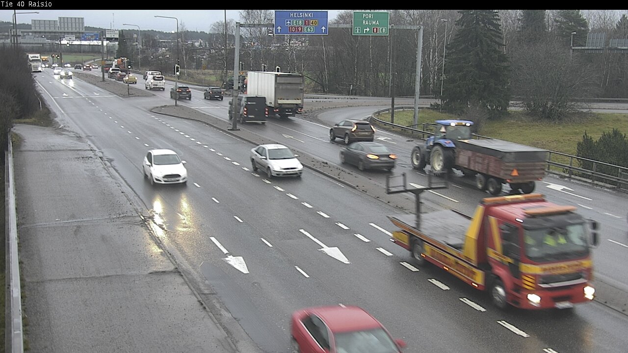 Weather Camera Image Väg 40 Reso, Raisio, Varsinais-Suomi